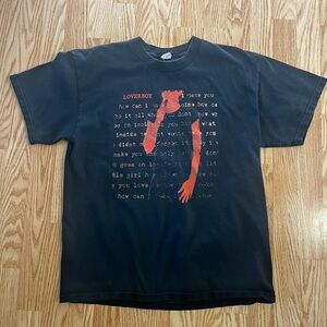 Vintage Loverboy T-Shirt Black Rock Music Alstyle Apparel & Activewear Large